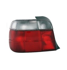 Фонарь левый красно-белый BMW E36 компакт, Depo