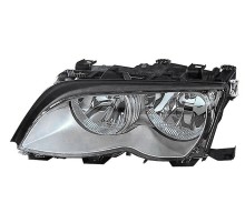 Фара левая хром BMW E46 01-04, Depo