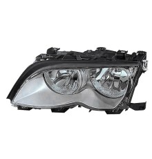 Фара левая хром BMW E46 01-04, Depo