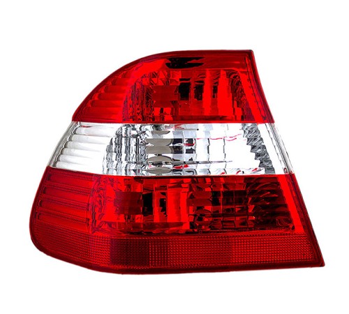 Фонарь задний левый (красно-белый) BMW E46 01-, Depo