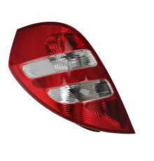 Фонарь задний левый красно-белый Mercedes W169 04-07, Depo