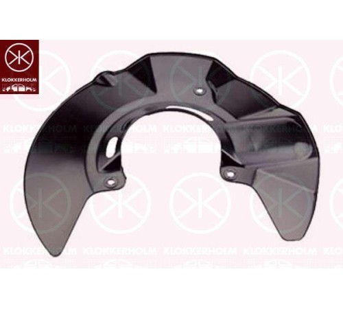 Кожух тормозного диска передний правый Volkswagen T5 03-09, Klokkerholm