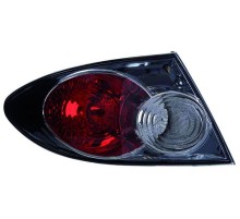 Фонарь левый внешний Mazda 6 05-07  седан/ хэтчбек с темным отражателем, Depo