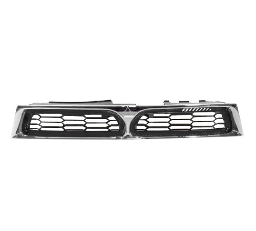 Решетка радиатора Mitsubishi Galant 99- чёрн/хром Avg