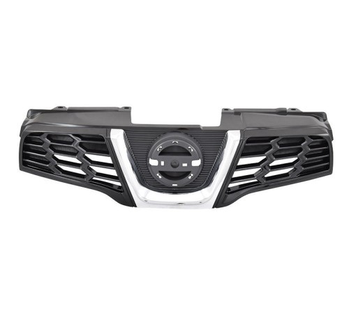Решетка радиатора с хромированным молдингом Nissan Qashqai 10-, TYG