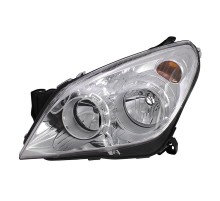 Фара передняя левая хром Opel Astra H 04-09, Depo