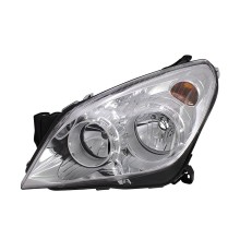 Фара передняя левая хром Opel Astra H 04-09, Depo