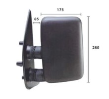 Зеркало в сборе левое /короткий рычаг/ Citroen Jumper / Fiat Ducato / Peugeot Boxer 94-99