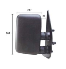 Зеркало в сборе правое /короткий рычаг/ Citroen Jumper / Fiat Ducato / Peugeot Boxer 94-99