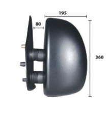 Зеркало в сборе левое электрическое Ducato/Jumper/Boxer 244 99-06