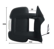 Зеркало в сборе правое, ручное, с указателем поворота Citroen Jumper 2 / Fiat Ducato / Peugeot Boxer 2 06-