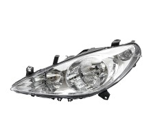 Фара левая Peugeot 307 01-05 с птф, TYC