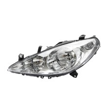 Фара левая Peugeot 307 01-05 с птф, TYC