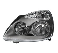 Фара левая серая Renault Clio 2 01-05, Depo