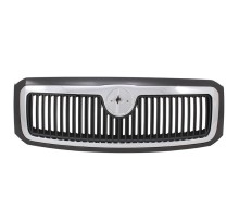 Решетка радиатора Skoda Fabia 99-03 (хром/чёрн), TYG
