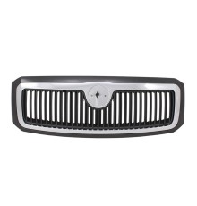 Решетка радиатора Skoda Fabia 99-03 (хром/чёрн), TYG