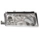 Фара передняя правая с птф Skoda Octavia 01-04, Depo