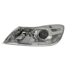 Фара передняя левая Skoda Octavia 2 08-12, Depo